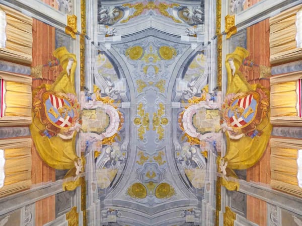 Venice church ceiling image by Laurie Victor Kay photograph