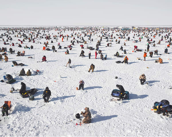 David Burdeny photograph ice fishing