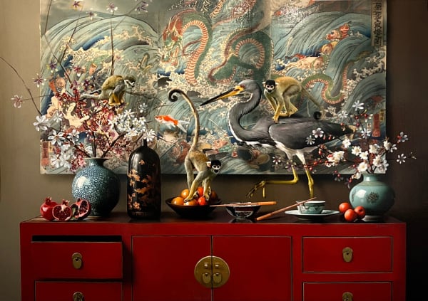 jason wheatley still life dragon flowers