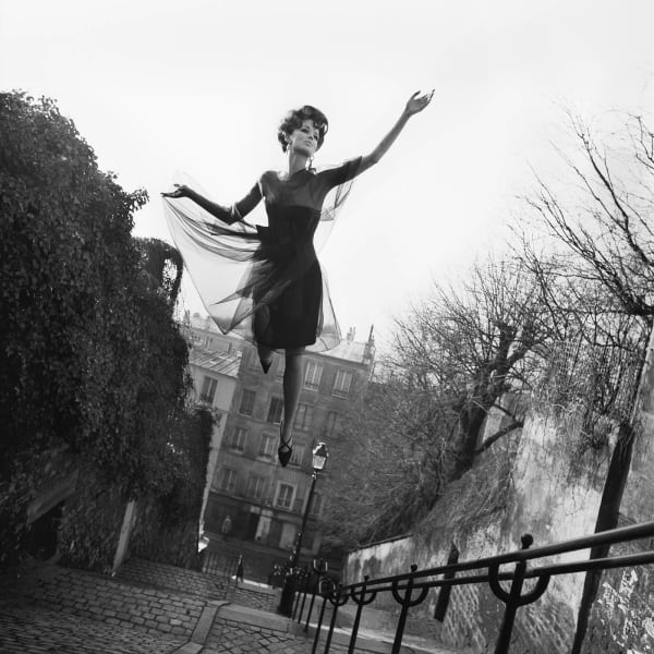 Dior fly series Harper Bazaar B&W photography Melvin Sokolsky buy here Gilman Contemporary Sun Valley art gallery