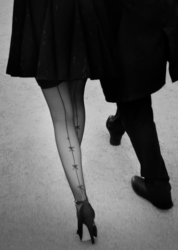 Fashion Week black and white photograph Jason Langer