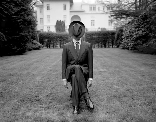 Rodney Smith photography Kiton Man Long Island New York contemporary Magritte black and white Gilman Sun Valley art gallery
