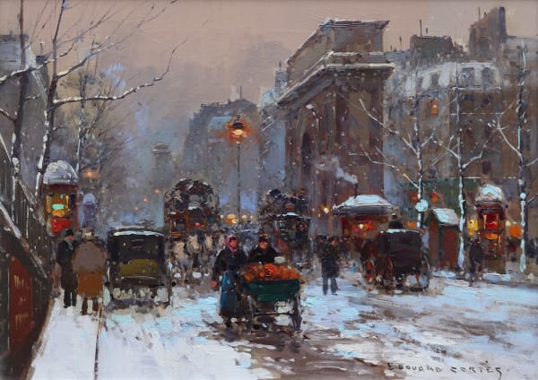 Édouard Henri Leon Cortès, Porte St. Denis, Paris