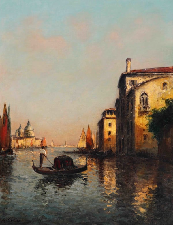 Auguste Bouvard, A Gentle Back Canal