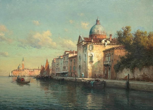 Auguste Bouvard, A Venetian Canal