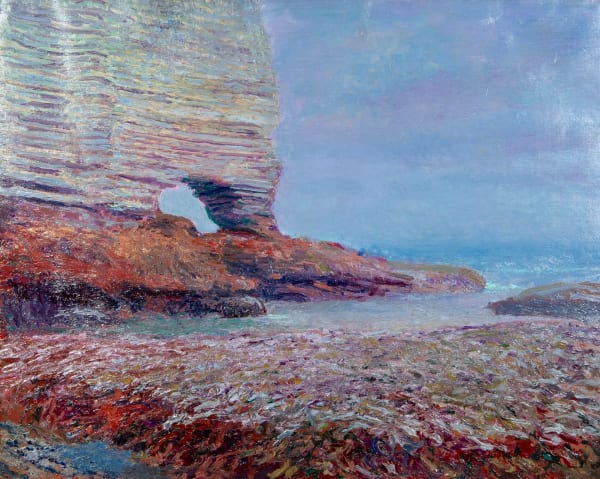 André Barbier, Falaise d'Étretat