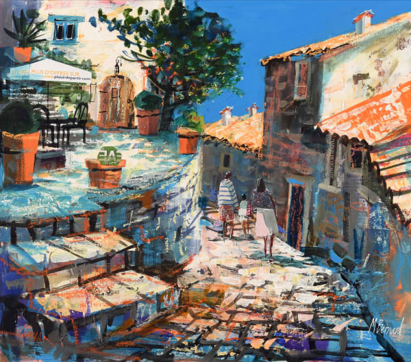 Mike Bernard, Mediterranean Alleyway, Èze