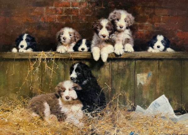 David Shepherd Muffin’s Pups, 1983