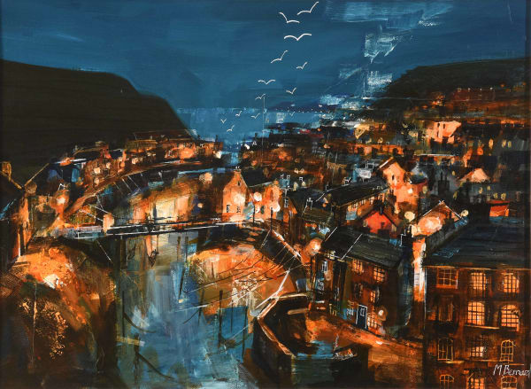 Mike Bernard, Staithes at Night
