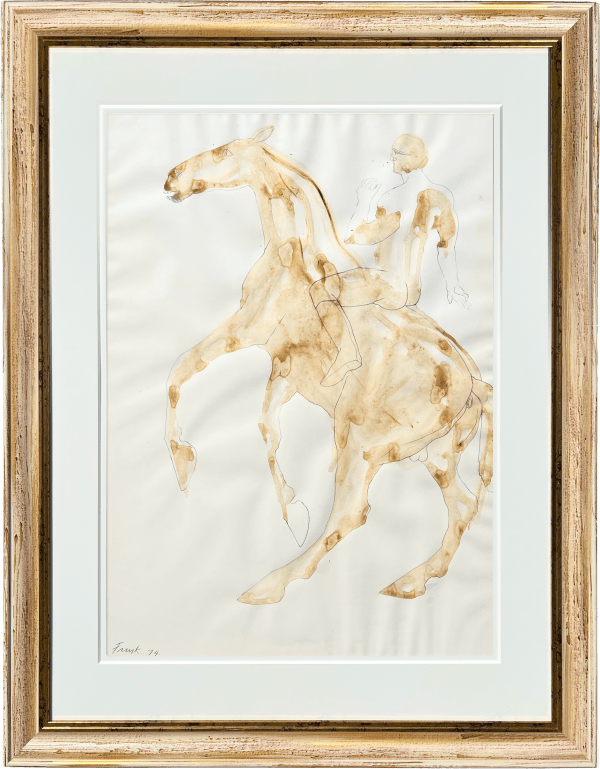 Elisabeth Frink, Horse and Rider, 1974