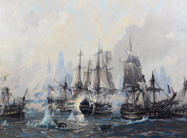 Derek G.M. Gardner, The Battle of Trafalgar with the British and French Fleets in Close Action, 1961