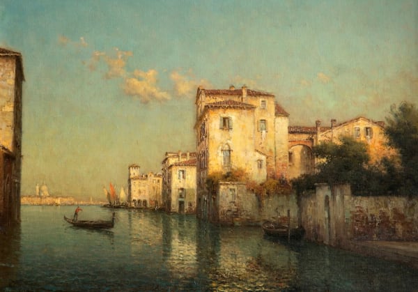 Auguste Bouvard, Late Afternoon, Venice