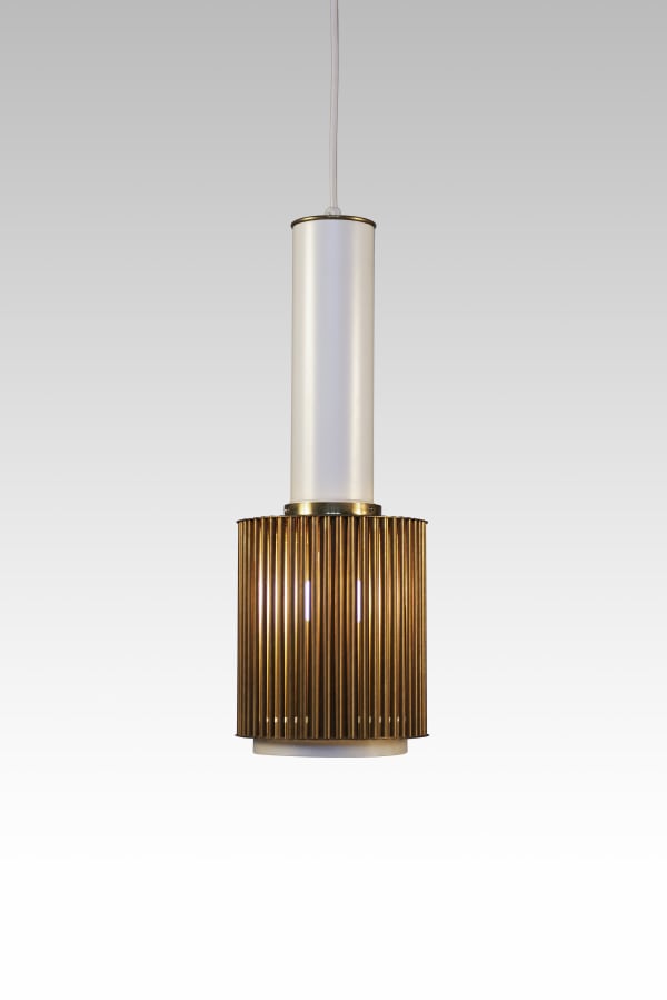Alvar Aalto, Pair of pendant lamps, 1958