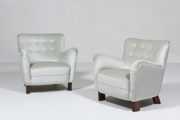 Fritz Hansen, Pair of armchairs, 1938