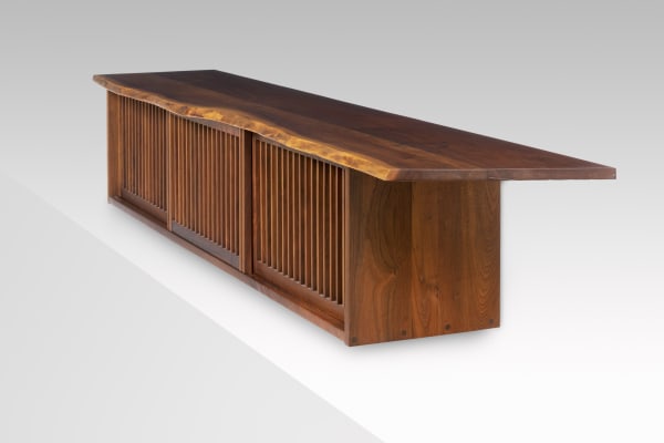 Wall-mounted sideboard
