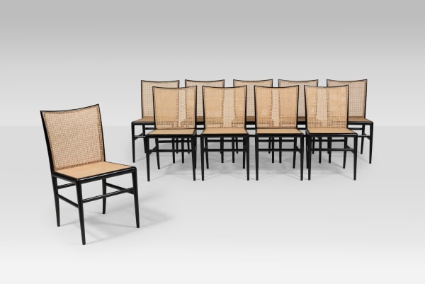 Rare set of ten chairs