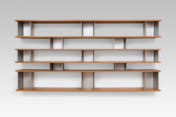 Charlotte Perriand - Wall-mounted bookshelf, c. 1960