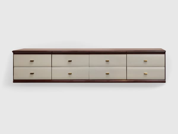 Rare wall-mounted sideboard - lv