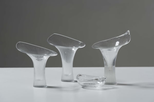 Tapio Wirkkala, Set of four vases, 1947