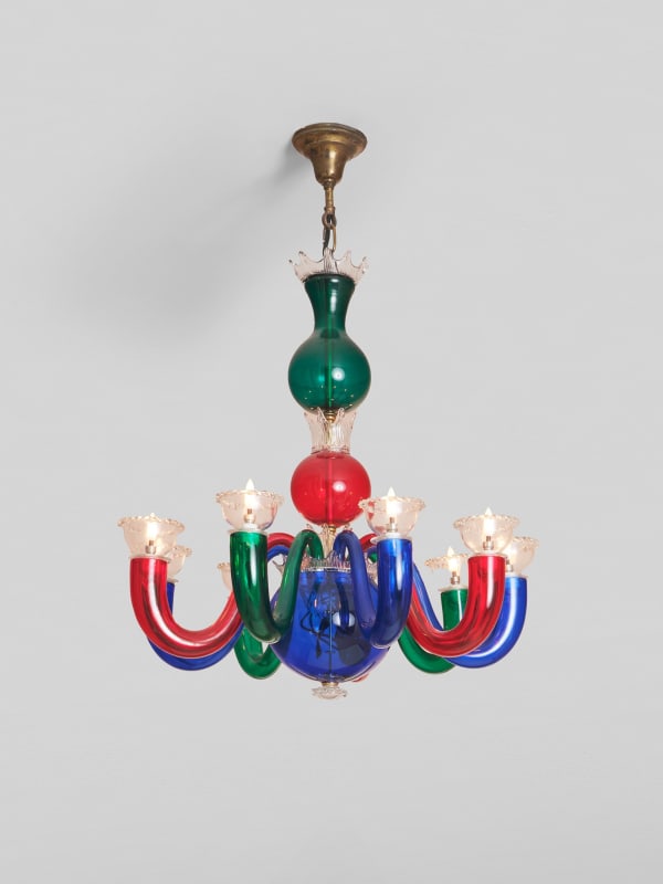 9 branches chandelier