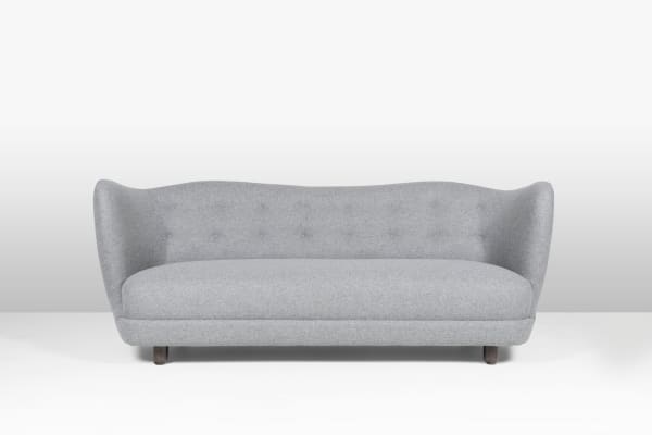 Hans Christian Hansen, Viggo S. Jørgensen, Unique three seater sofa , 1936
