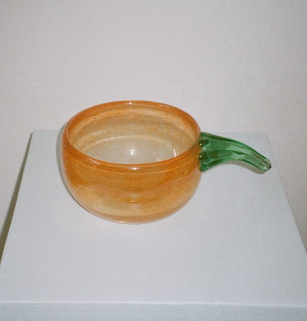 Pumpkin Bowl with Handle