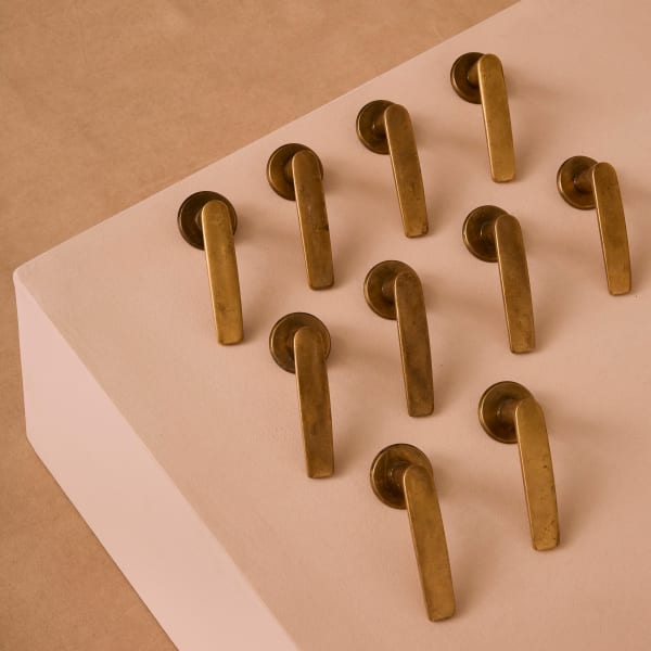Flat Face Brass Handles