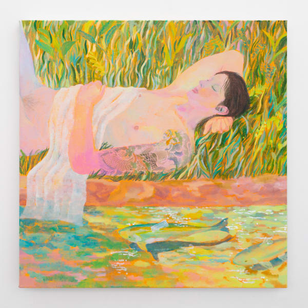 Minami Kobayashi, Fresh Water Fish and a man, 2022