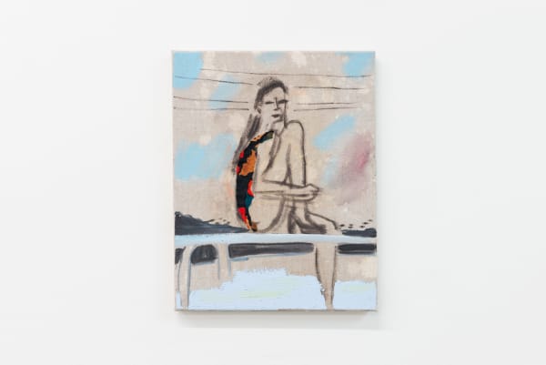 Mari Eastman, Untitled (Red and Blue Bathing Suit), 2021