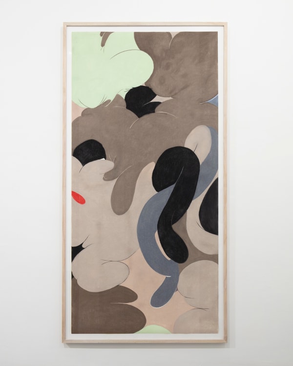 Waysatta Fernández, Dibujo 2 de la serie: un jardín para un bosque, 2025