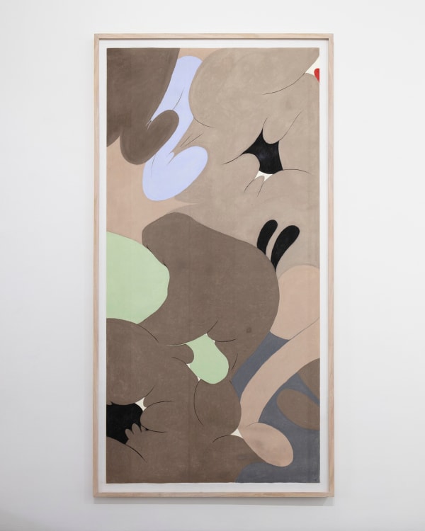 Waysatta Fernández, Dibujo 3 de la serie: un jardín para un bosque, 2025