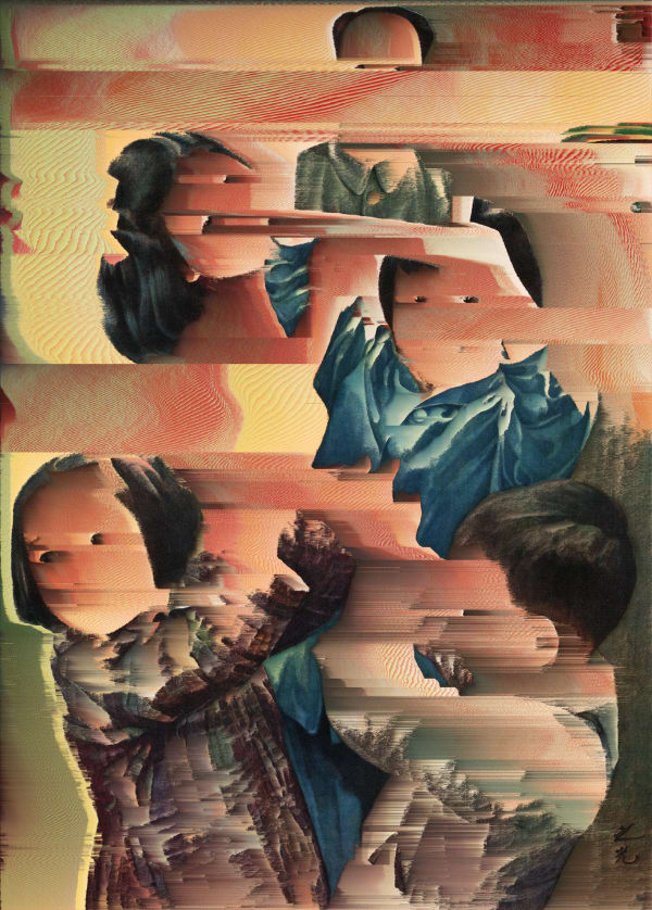 Lots of Love for Chairman Mao, (after Xie Zhiguang, 1955), 2016 Giclée on canvas 77.5 x 54 cm 30 1/2 x 21 1/2 in