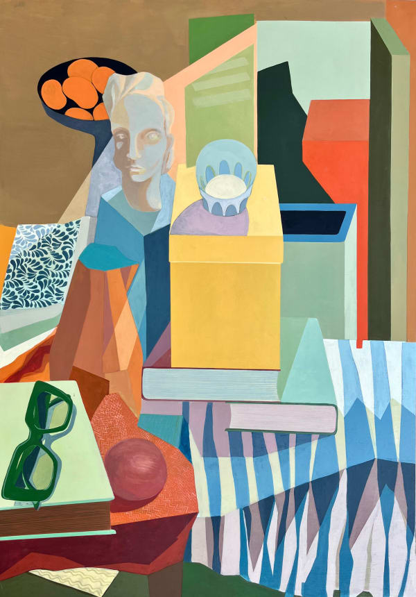 Jenny Belton, Still life with Greek bust