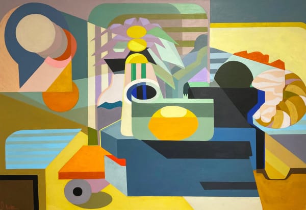 Still life with Blood Moon