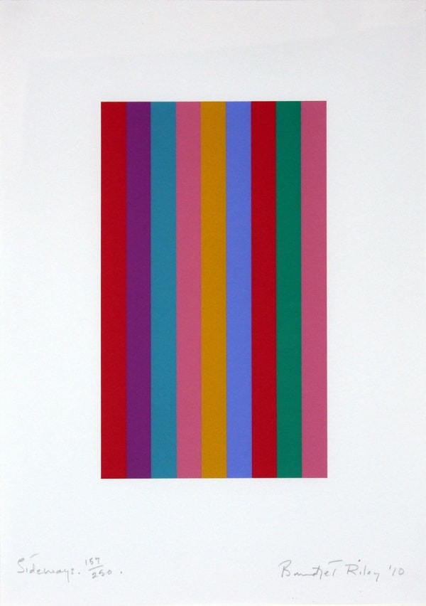 Sideways, 2010 Bridget Riley