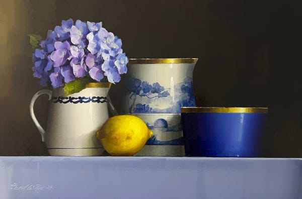 David French Le-Roy, Autumn Blue & Lemon