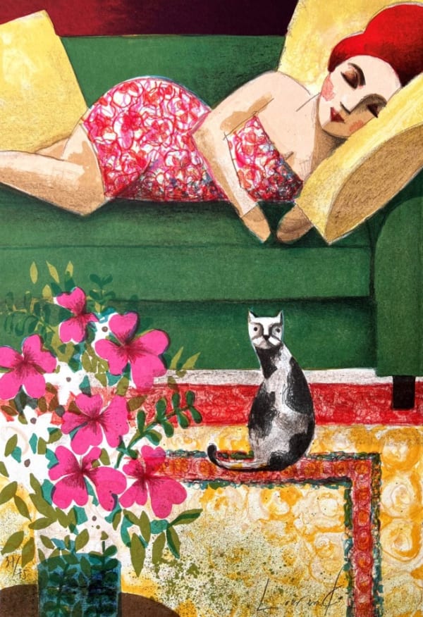 Didier Lourenço, Cat & Flower