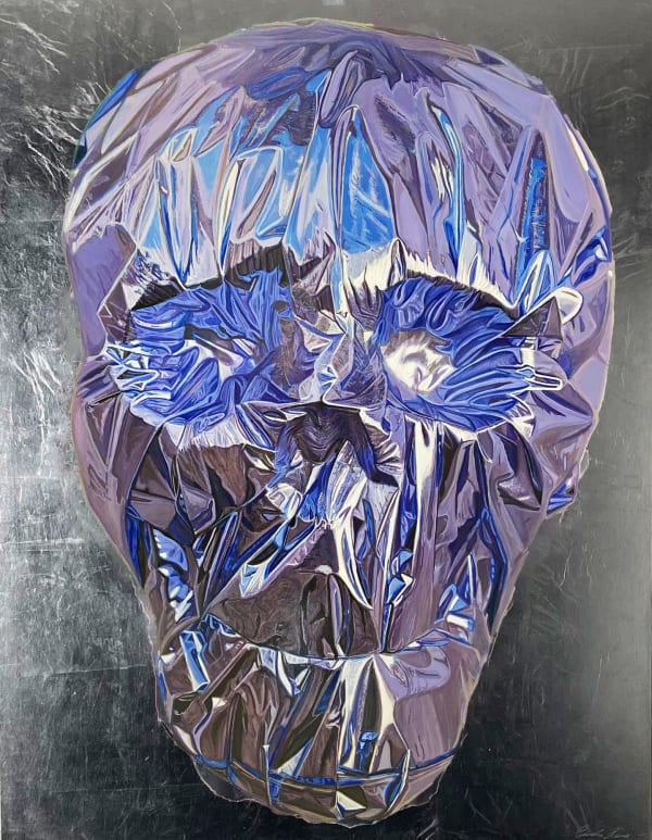 Metallic Skull (Lilac)