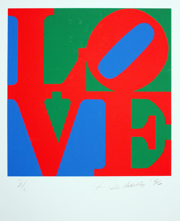 Book of Love, 1996 Robert Indiana
