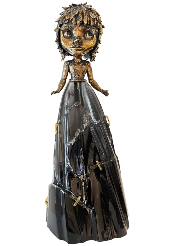 Patrick O'Reilly, Kintsugi Doll | Black/Clear
