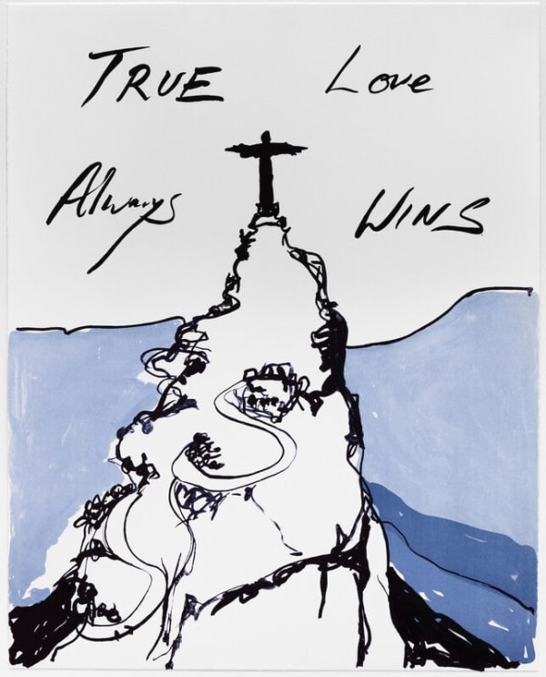True Love Always Wins, 2016 Tracey Emin