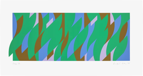 Leap, 2008 Bridget Riley