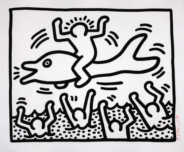 Untitled, 1987 Keith Haring