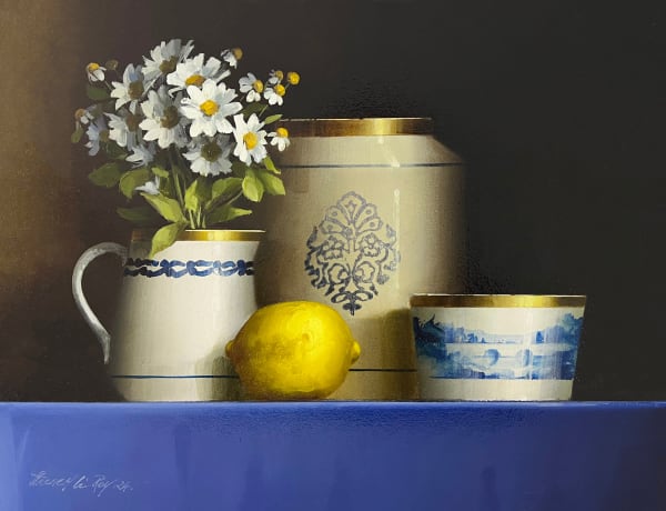 David French Le-Roy, Lemon, Blue & Daisies