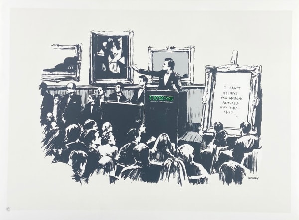 Morons, Unsigned, 2007 Banksy