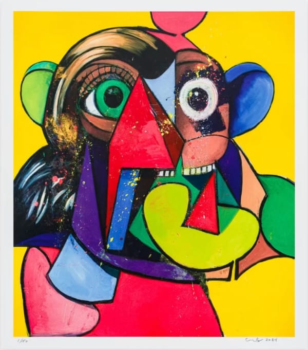 Portrait and Head, 2024 George Condo