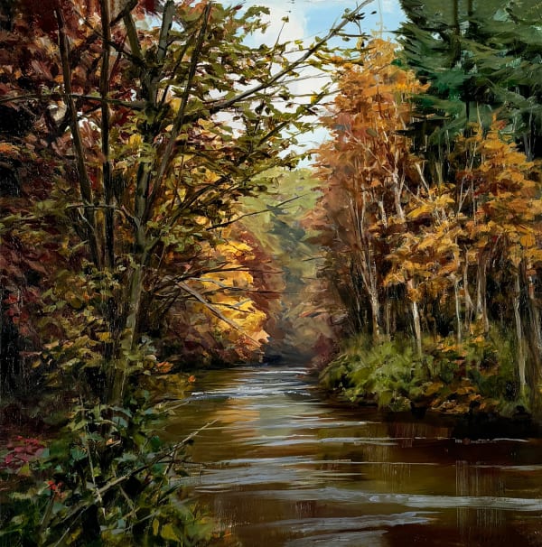 Autumn River Eugene Conway