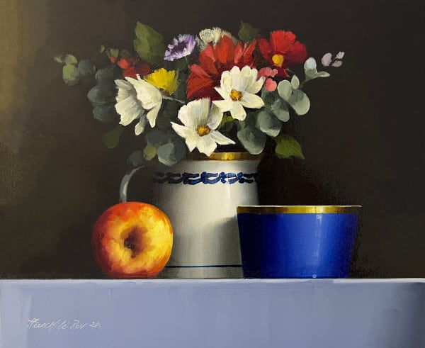 Summer Mix with Blue Bowl David French Le-Roy