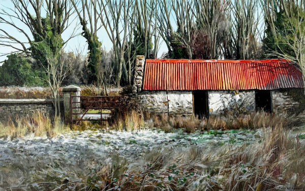 Winter Barn Eugene Conway