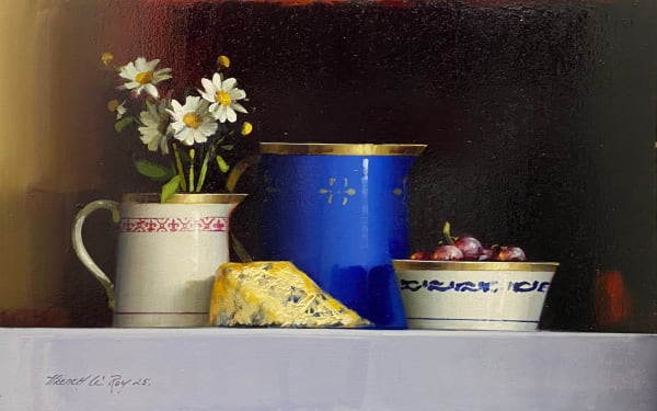 Blue Jug and Stilton